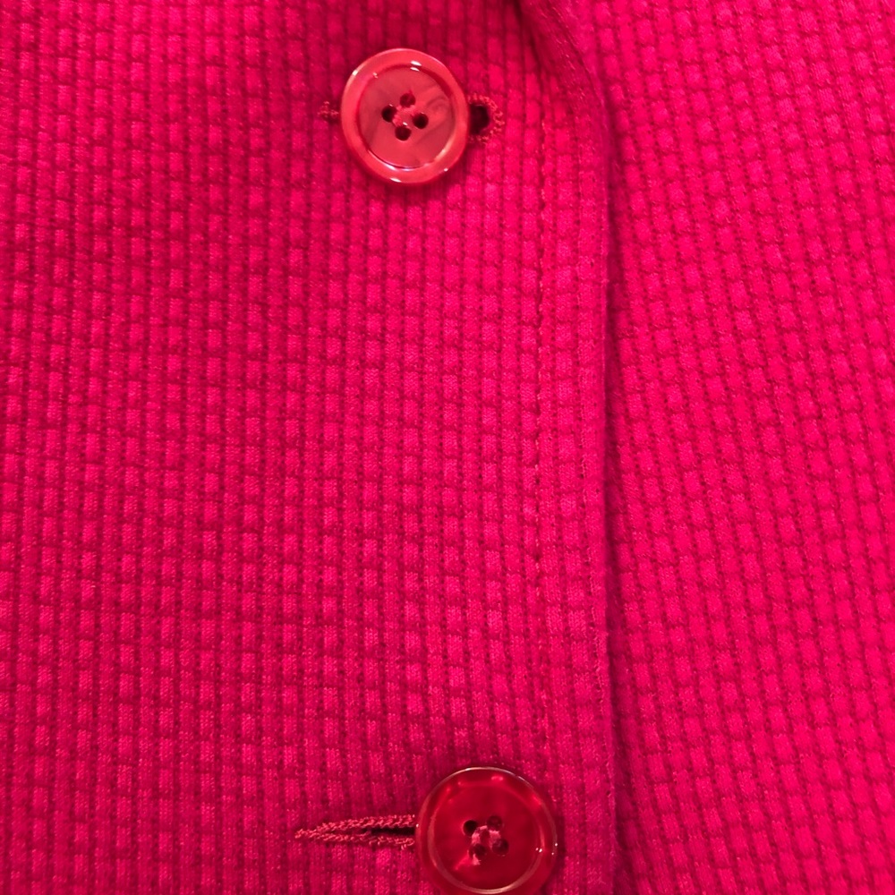 Armani Collezioni Raspberry Knit Blazer - Picture 4 of 5